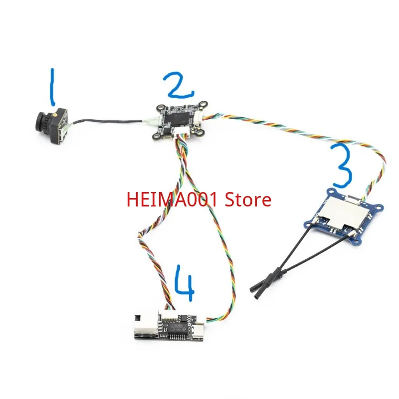 EMAX Wyvern Link OpenIPC High-definition Image Transmission Can Be Connected to Mobile Phone Receivers