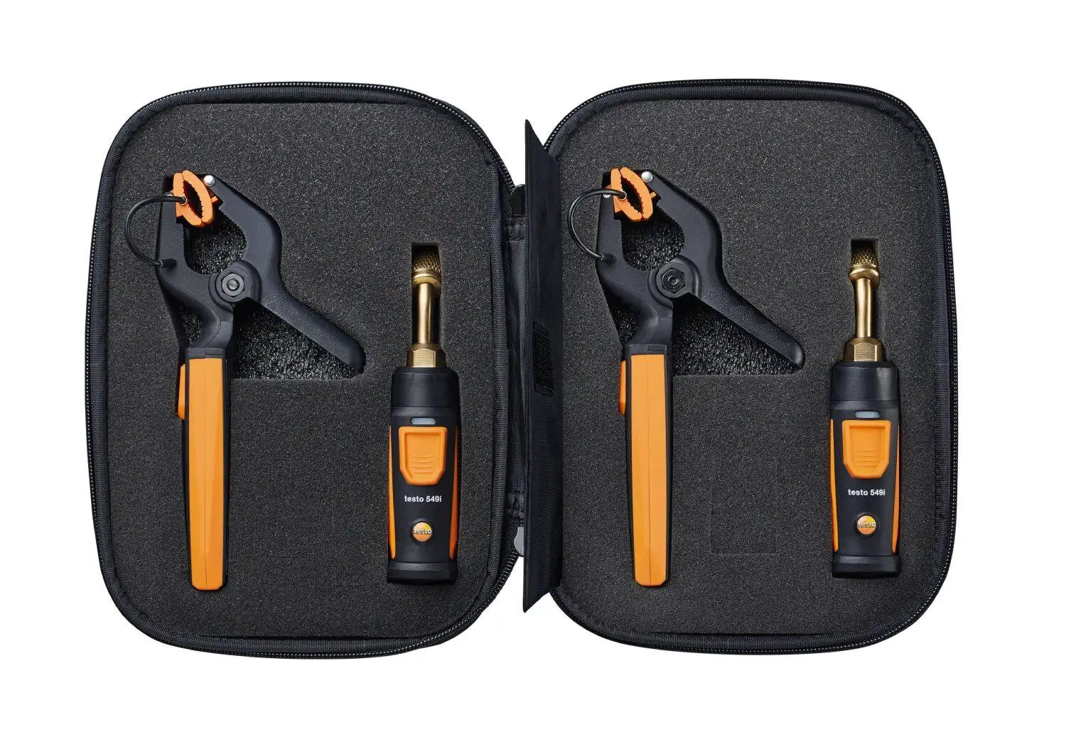 Testo 0563 0002 10 Smart Probes AC &Refrigeration Test Kit 2pcs Testo 115i And 2 Pcs Testo 549i Wireless Smart Bluetooth-compati