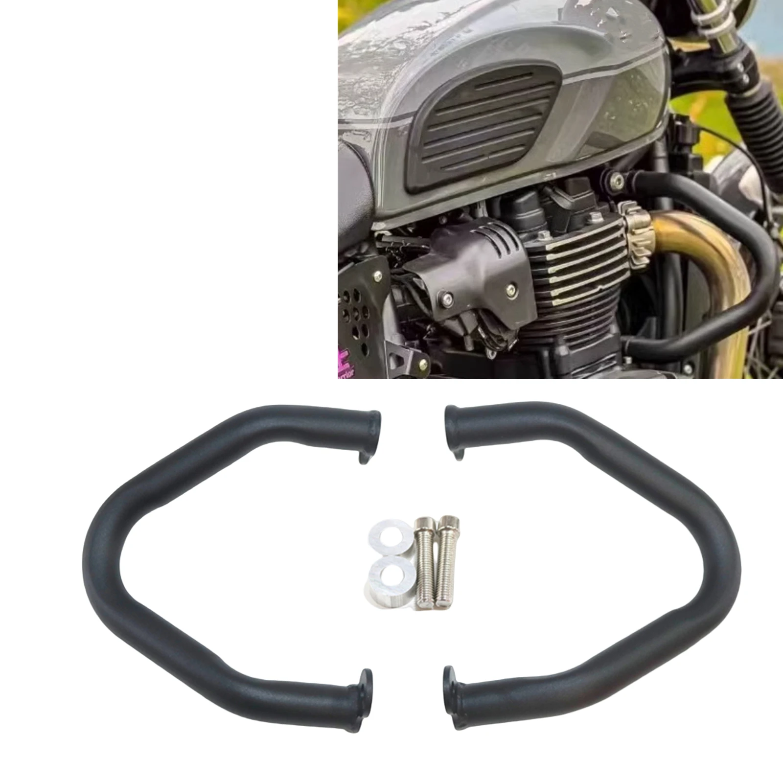 

Engine Protection Crash Bar, Body Anti-Collision Bumper, For Gaokin 1200 GK1200 Guard Kit