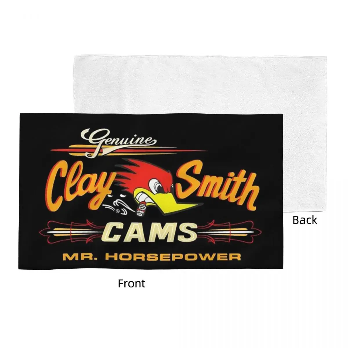 Custom Made In The USA Street Mr.Horsepower Clay Smith Cams Soft Face Towel Quick Dry Pool Bath Cotton Towels Absorbent