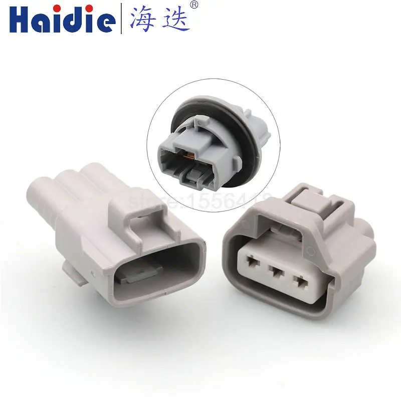 

1-20 sets 3 pin automotive connector LED daytime running light plug 6188-0338 6189-0193 90075-60060