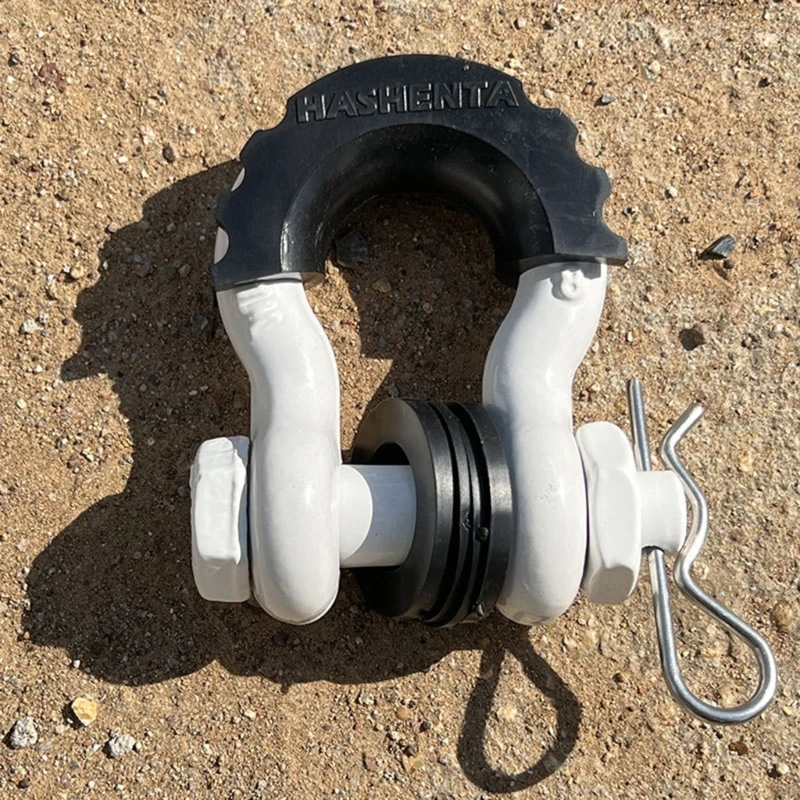 2Pcs D-Ring Anchor Shackle 5/8