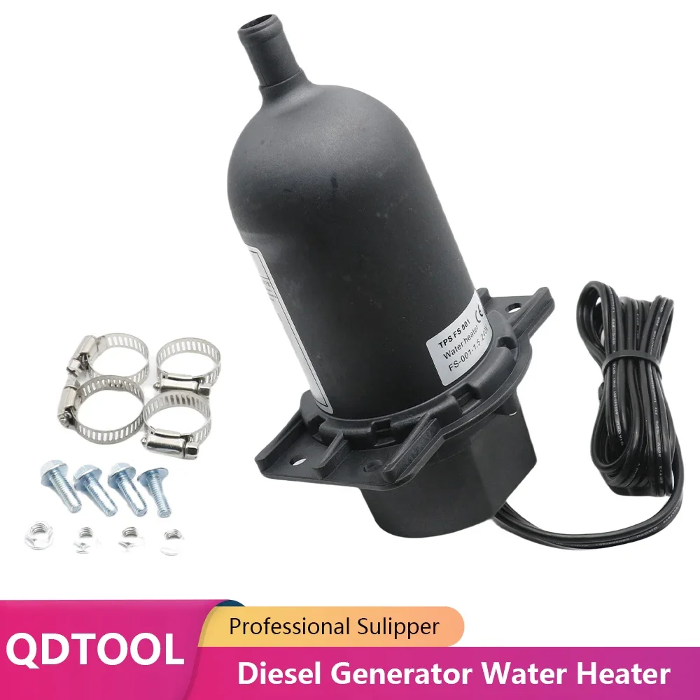 AC120V 240V Self-circulating Preheater Thermostat Heaters diesel jacket 500W 1000W 1500W 2000W Diesel Generator Water Heater