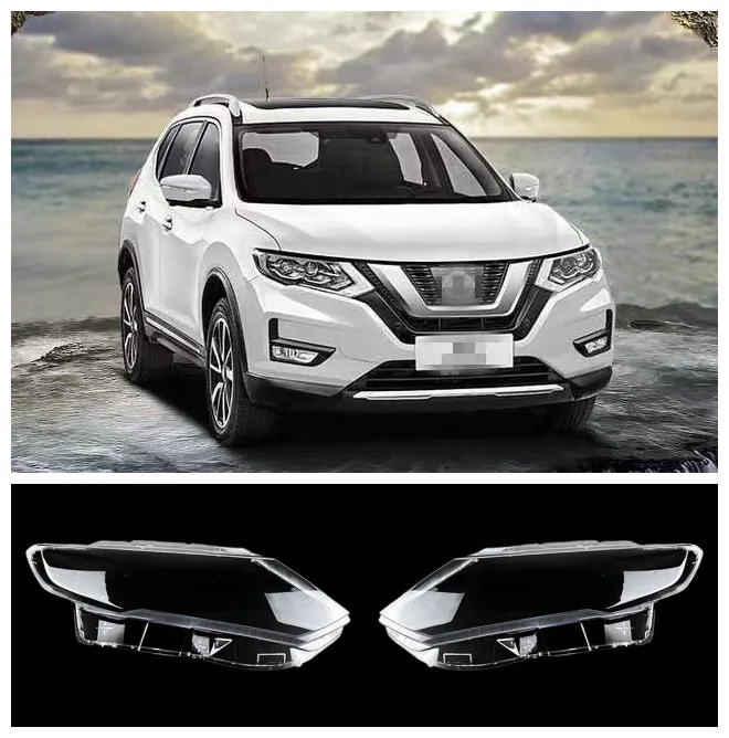 

Headlight transparent lampshade cover for X-Trail 2017-2018 headlight transparent lampshade