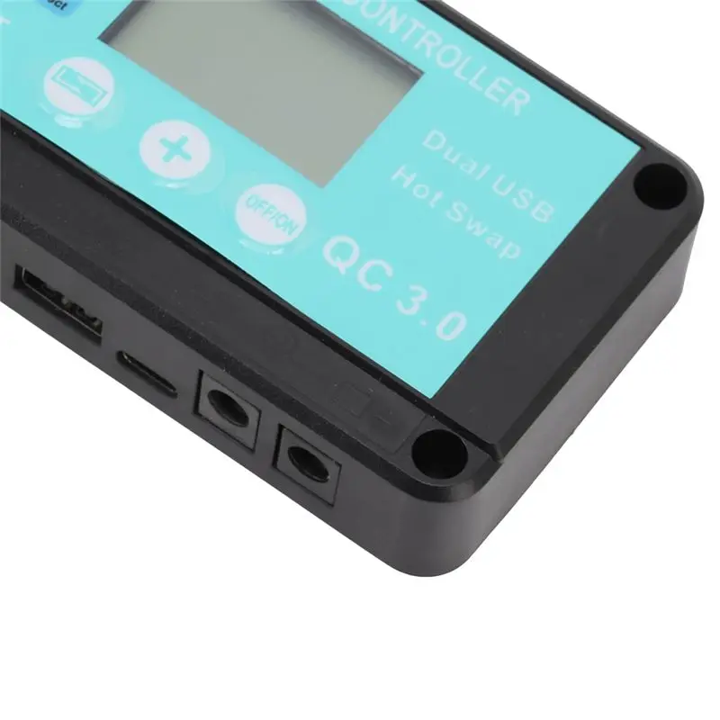 [NEW] MPPT Solar Charge Controller Multiple Protection Solar Solar QC3.0 Controller with LCD Screen(10A)