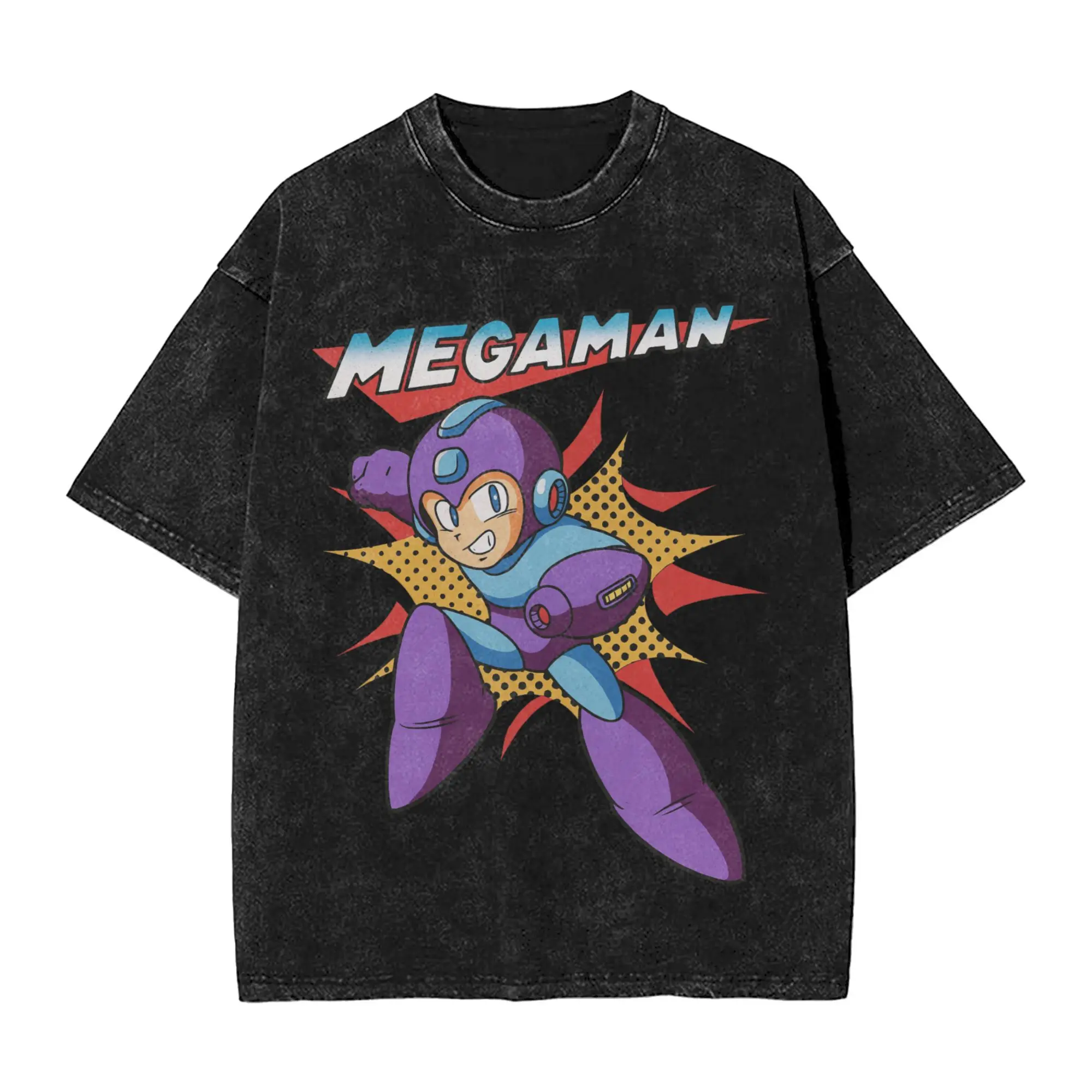 

Megaman Zero Game Men T Shirts Washed Amazing Tee Shirt Short Sleeve Round Neck T-Shirts Pure Cotton Gift Idea Tops
