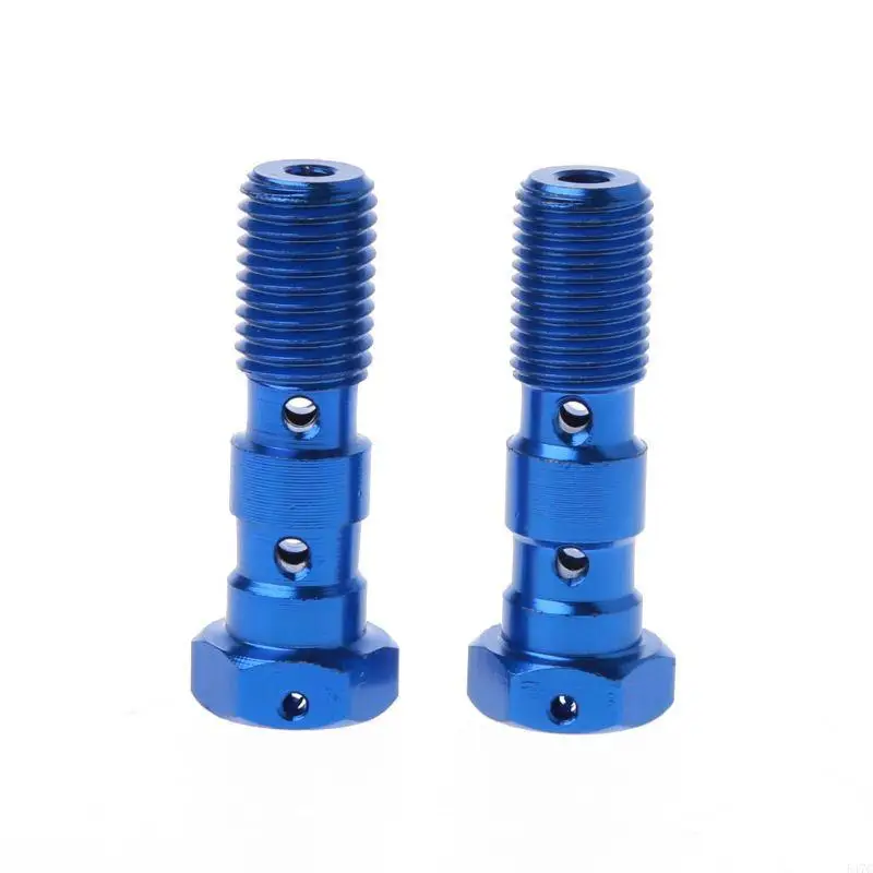 547C Aluminum Alloy Brake Cylinder Oil Hose Screw Universal Tube Tubing Screws Bolts for Motorcycle M10x1.25/M10x1.0