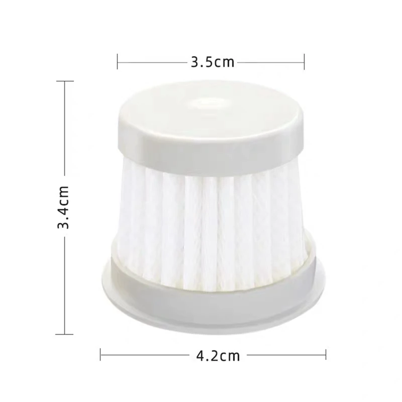 8Pcs HEPA Filter for Haier ZC401F Mite Removal Instrument Vacuum Cleaner Parts Accessories