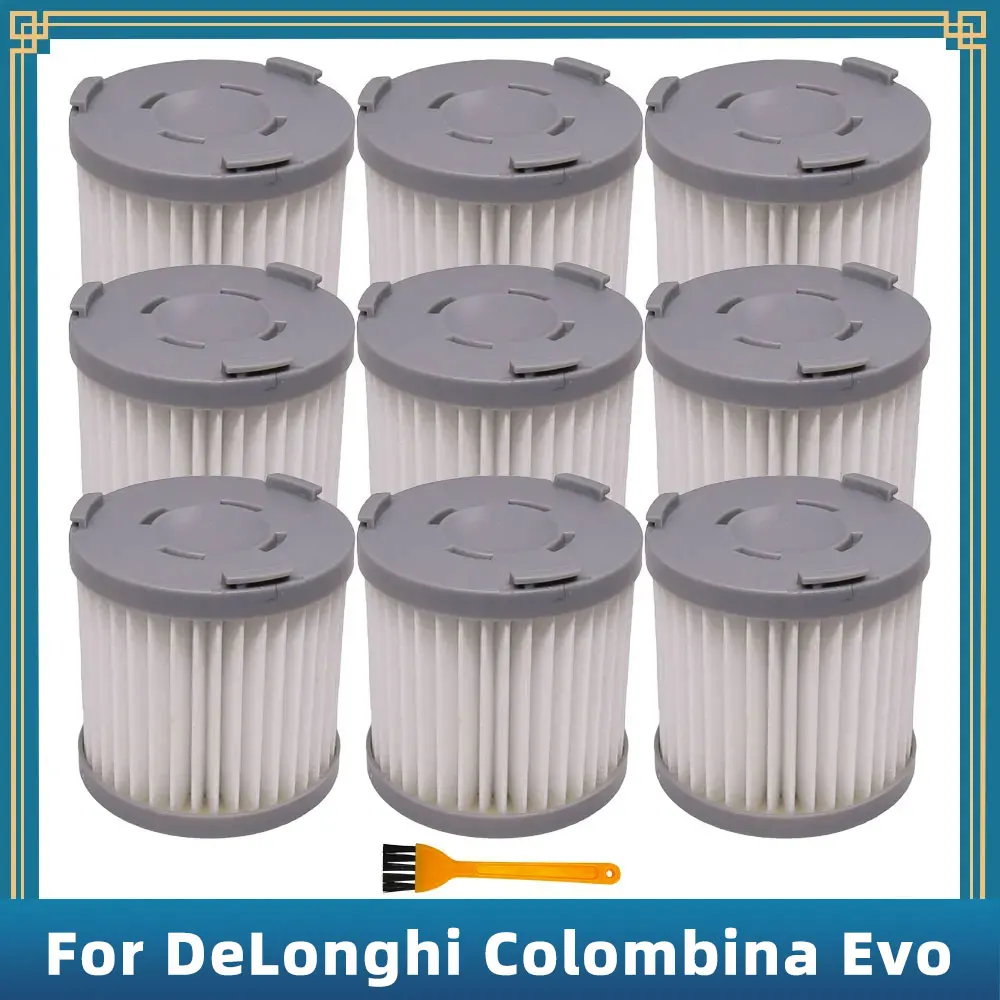 Hepa Filter Compatible For DeLonghi Colombina Evo XLM353 XLM355 XLM403 XLM405 XLM407 XLM408 XLM409 Replacement Parts Accessories