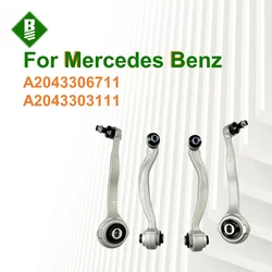 Wishbone Suspension Control Arms Pair Replacement Front Compatible with 2007-2019 Mercedes-Benz C-Class Replaces 2043306711