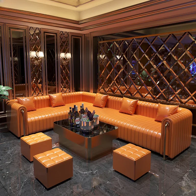 

'bar Sets-New Style Bar Sofas Tables Chairs in Leather for Hotels Nightclubs
