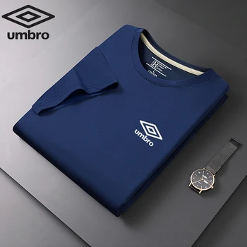 자수 Umbro 남성용 반팔 폴로 셔츠, 빠른 건조, 통기성 탑, 비즈니스 캐주얼, 여름 신상 