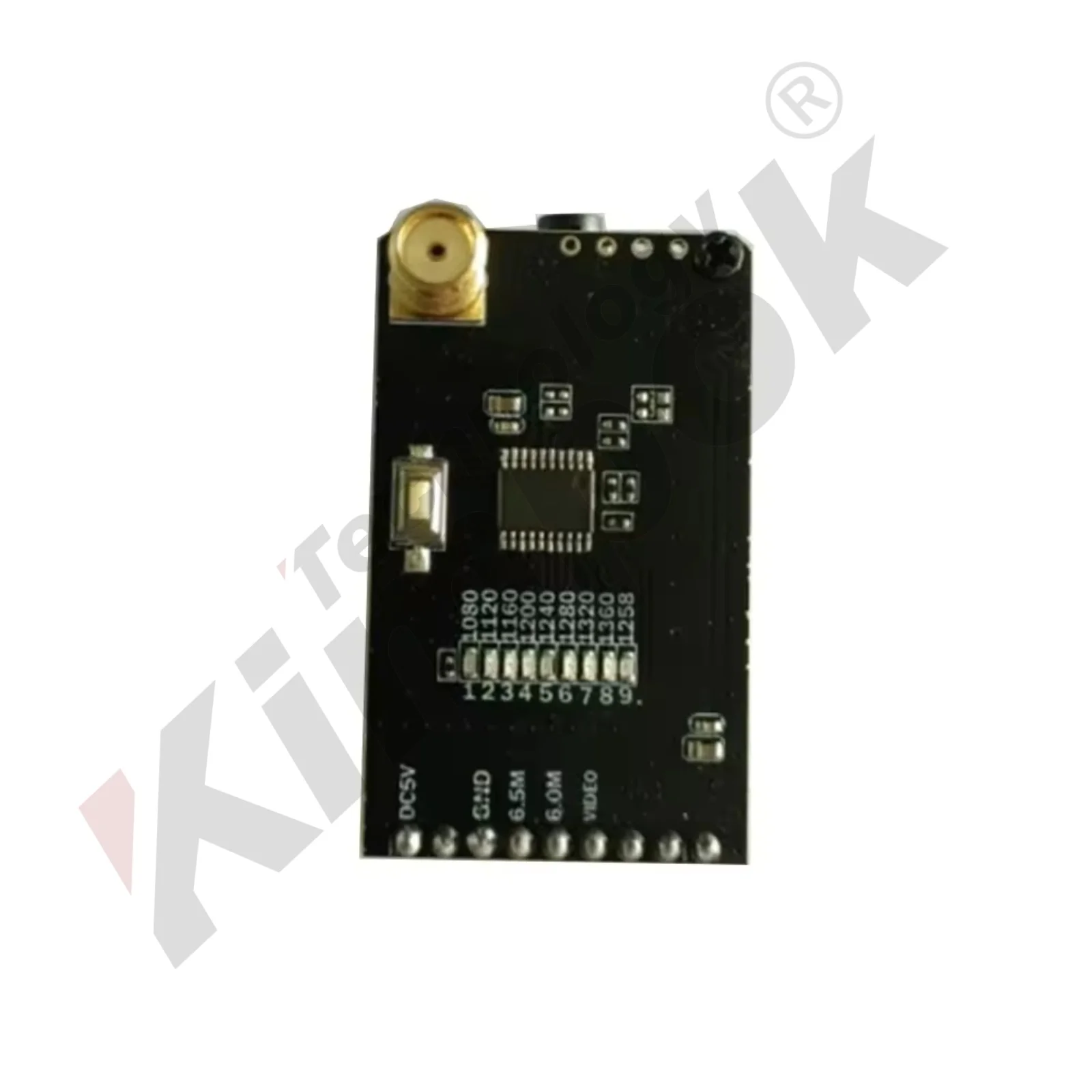 Lightweight 38g 5W 1.2G VTX 9CH FPV Video Transmitter FPV Transmission 1.2G VRX Wireless Imagefor FPV Racing