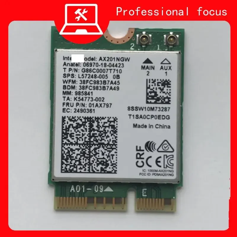 WYORESY 01AX798 SW10M73288  Int AX201NGW WiFi FOR  Lenovo V14 V15 E14 E15 Yoga S740 S340 S540 ideapad 3 Flex 5 Series,