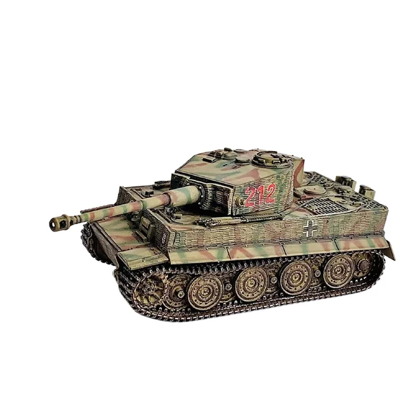 

Hot Sale 1:72 Scale Plastics 63227 German Tiger Tank 1944 No. 212 Model Militarized Combat Track Type Classic Collection Adult