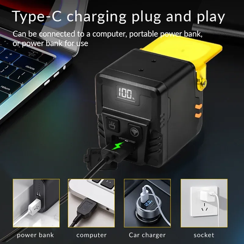 New Q05 MTB Bike Light Rechargeable 3-Color LED Waterproof Remote Control Powerful Cycling Light Outdoor Sports Accessories