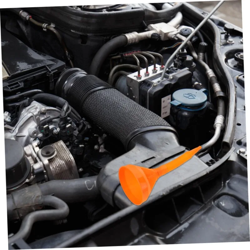 1 pz Imbuto universale per carburante per moto con tubo filtro Imbuto per olio motore per moto Moto 2025 Nuovo