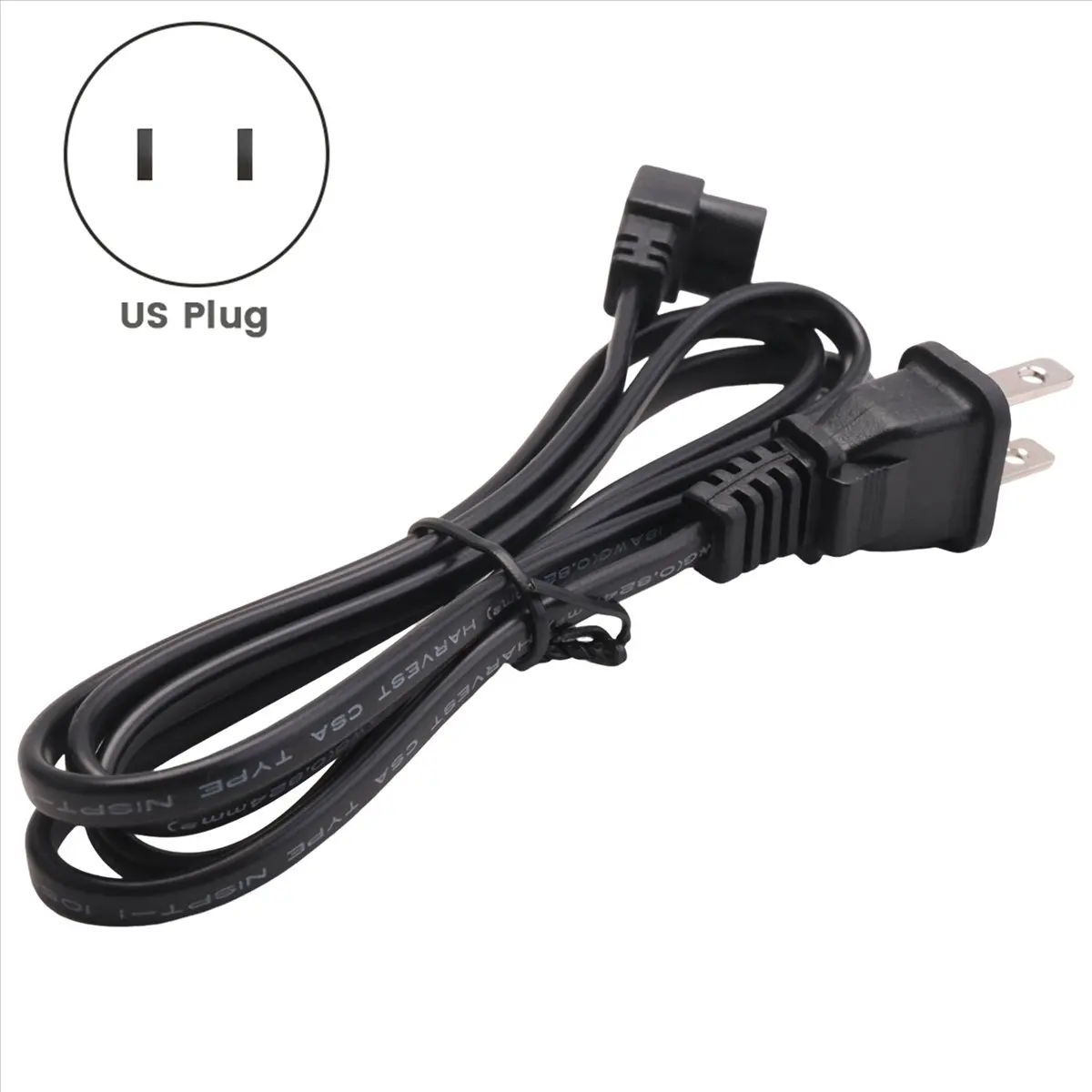 Universal Power Cable for , HY320, PRO, HY320MiNi Projectors for Various Projectors US PLUG