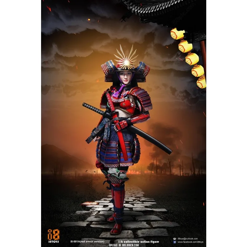 I8Toys الأصلي 1/6 أنثى المحارب "رين" المنتج النهائي المنقولة الجندي دمية لعبة مجسمة هدية جمع حلية في الأوراق المالية