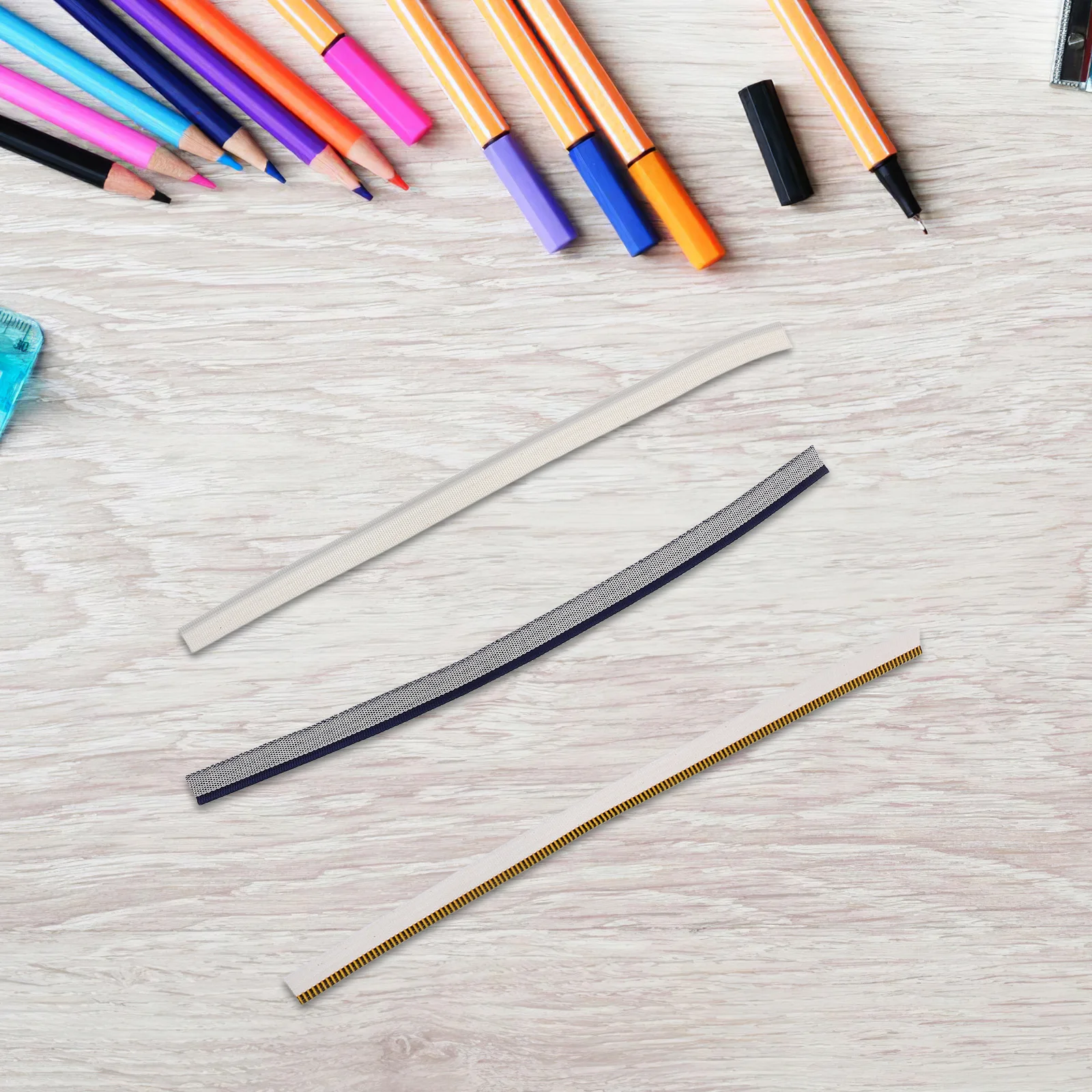 26 قطعة ربط الكتب Headbands القطن ملزمة الأشرطة 11.8 بوصة DIY بها بنفسك تجليد الكتب إصلاح الديكور استخدام عقال المجلدات