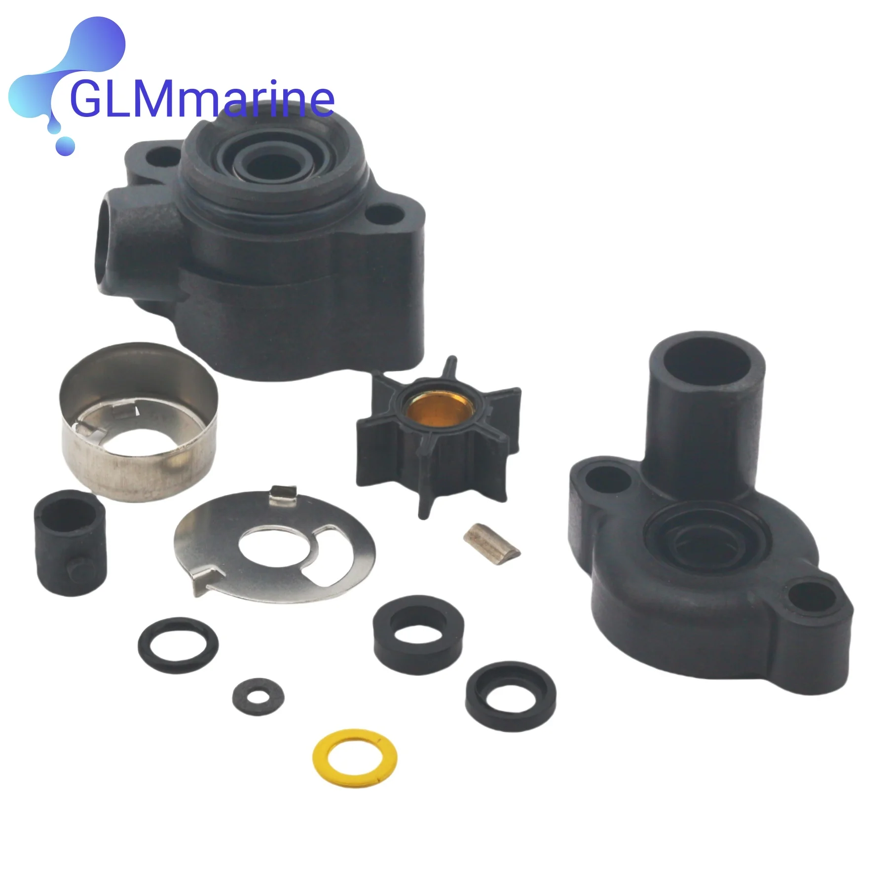 

92970A5 Compatible with Mercury Mariner 3.5 3.6 3.9 4 4.5 7.5 9.8 HP 2-Stroke Boat Outboard Motor Water Pump Rebuild Kit 89980Q1