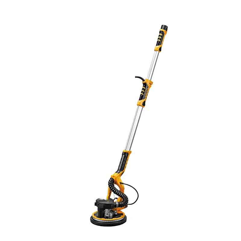 Portable Electric Double Lamp Belt Wall Sanding Machine 220V Long Pole Polishing Sander for Industrial Use Sandpaper Putty Tool