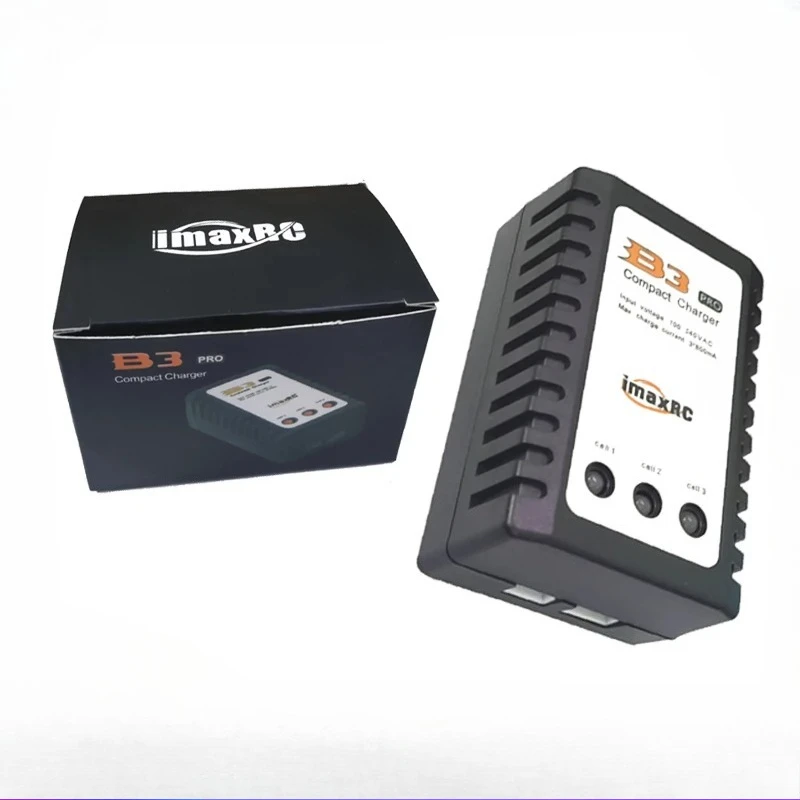 IMAX B3 PRO Lipo Battery Compact Charger 7.4V 11.1V 2S 3S 110-240V Lipo Power Supply Charger EU Plug for RC Helicopter Parts