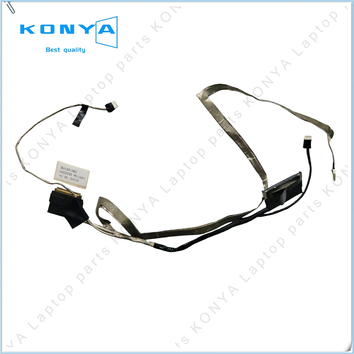 

New Original For Dell Latitude E7450 Series Laptop Ribbon LCD Video Cable Assembly No Touch version RK5DW DC02C007S00