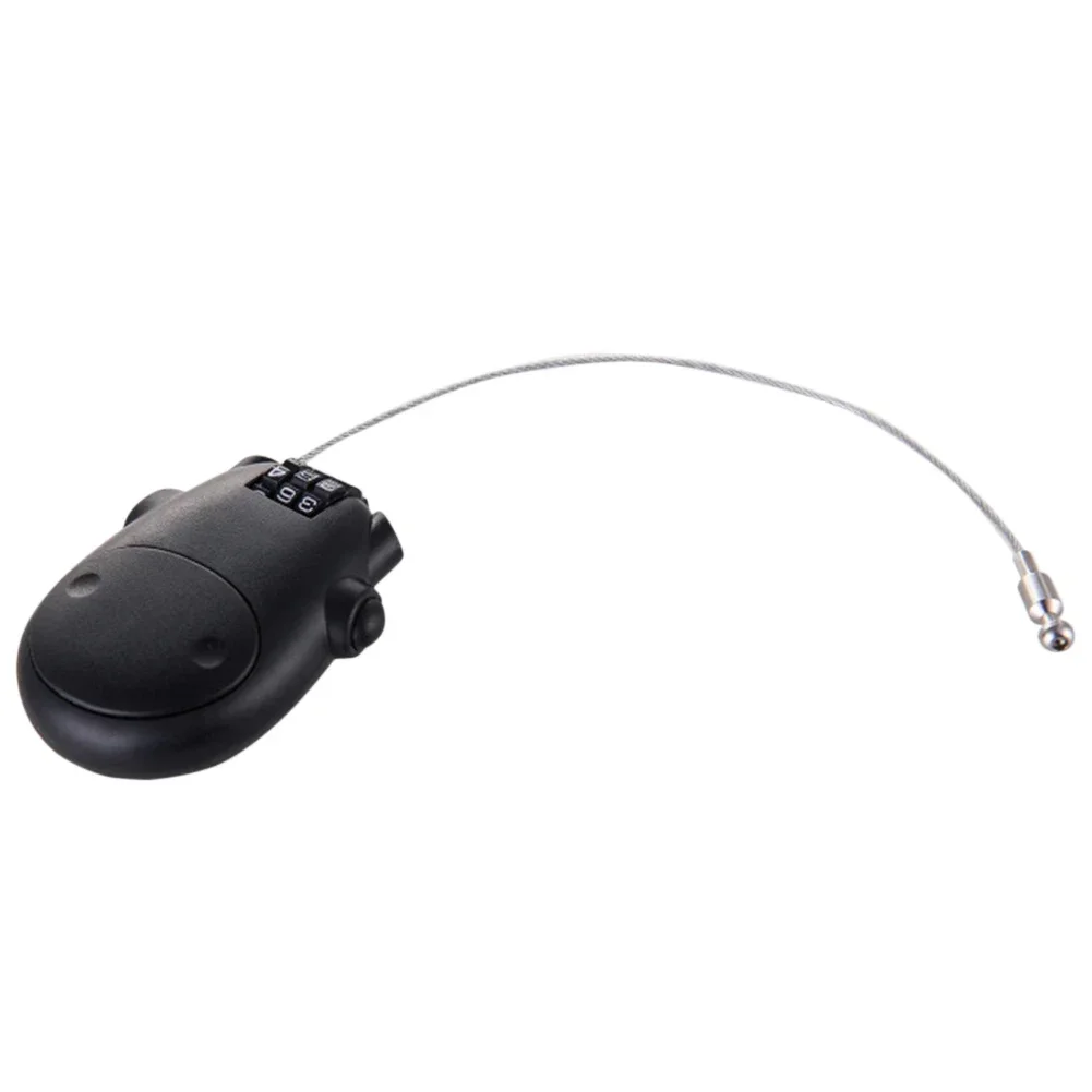 Motorrad Stahl Kabel Code Lock Koffer Auto Schlitten Teleskop Draht Seil Schloss Helm Hochpräzise Code Rad Passwort Lock – Detail 10