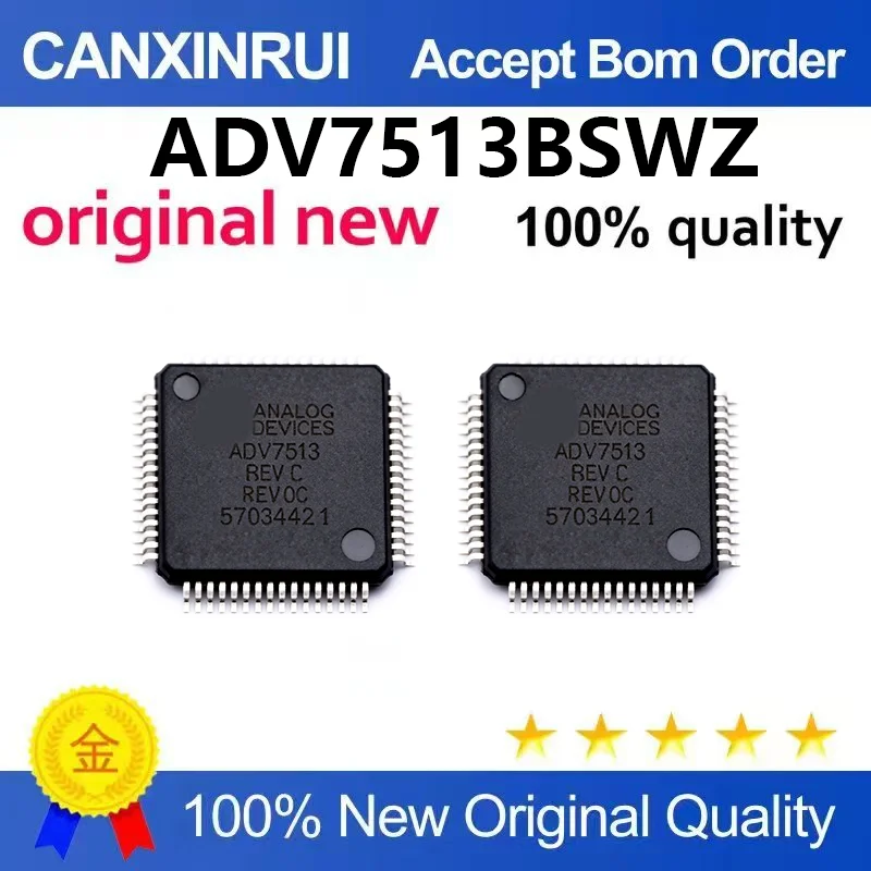 (5pcs-100pcs)Brand new original ADV7513BSWZ ADV7513 package LQFP-64 video interface chip