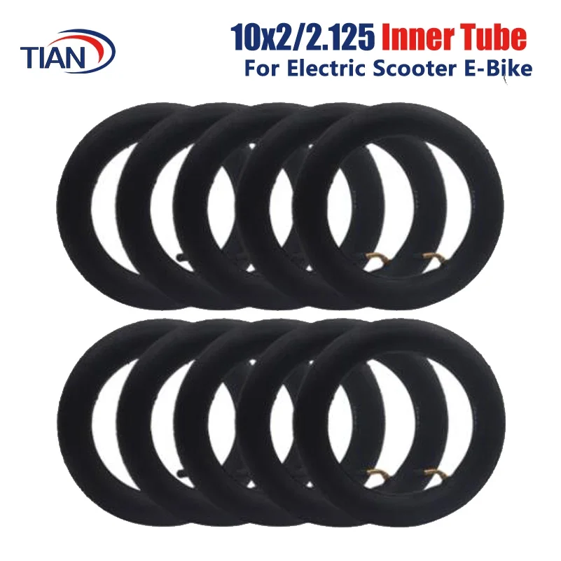 10 قطعة Hoverboard الإطارات سكوتر الإطارات 10x2.125 الأنبوب الداخلي صالح ل 10 "تحوم مجلس F1 A8 سكوتر كهربائي ذكي 2 عجلات سكوتر