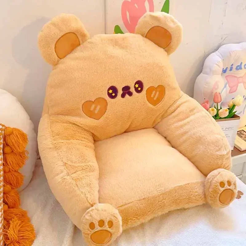 Comfortable Kawaii Lazy Sofa Pink Bean Bags Lounge Children's Sofa Puff Newborn Photography  Home Furniture