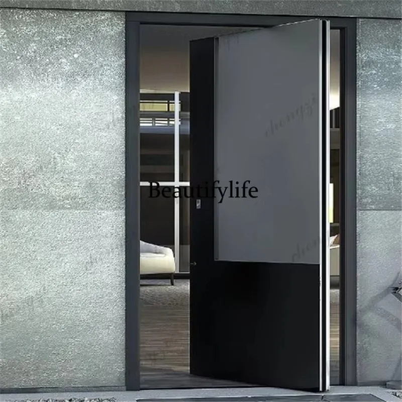 F181Customization Residential Stainless Steel Security Door With Fingerprint Lock - Anti-Theft Stainless Steel Door