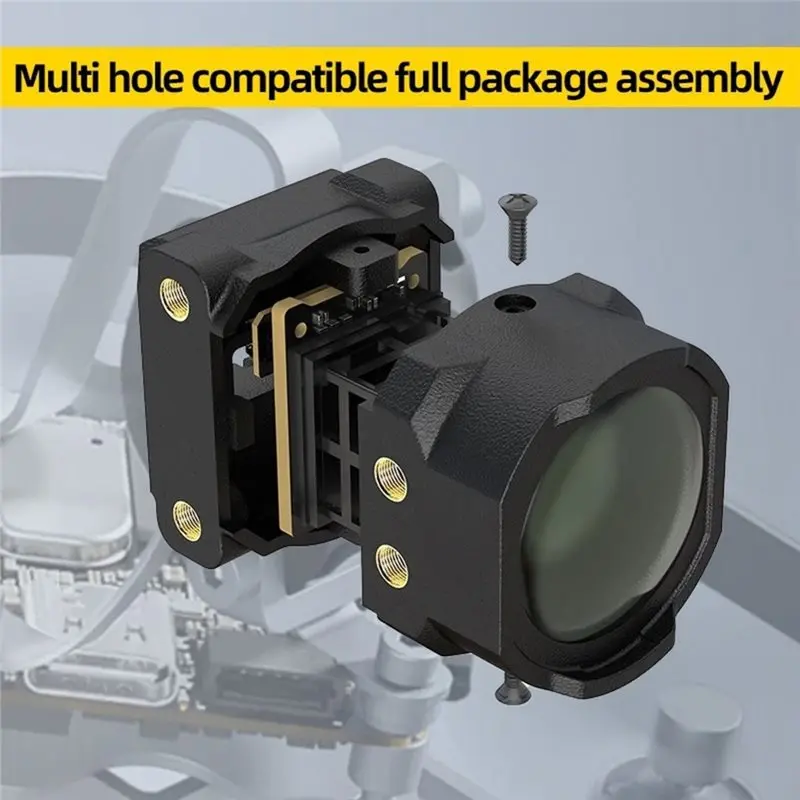 B04B-Heatsink Aluminum Parts Wide-Angle Lens Shell Case Heatsink Aluminum Parts For O4 Air VTX Camera FPV Drone