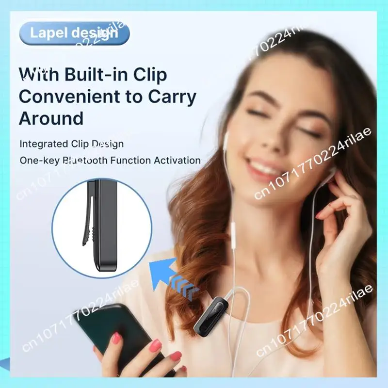 A17Z Audio Adapter 2 In 1 Bluetooth 5.4 3.5Mm Jack For Car Music Audio Multi-Device Compatible