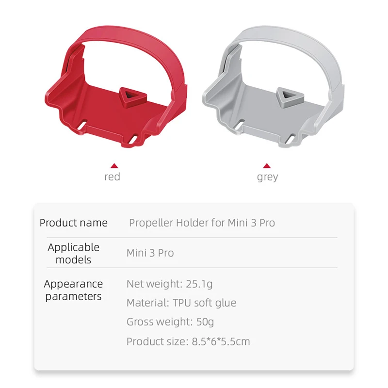 Soporte de Hélice para DJI Mini 3 PRO hélices estabilizador cinturón Protector accesorios para drones Protector de montaje fijo accesorios para Drones