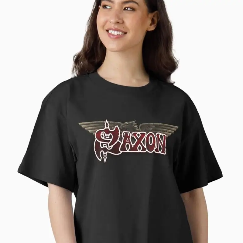Saxon Logo Boxy T-Shirt