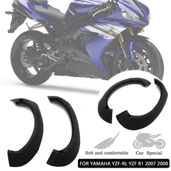 Motorcycle Ram Air Intake Tube Duct Rubber Damper Replacement For Yamaha 2007 2008 YZF R1 Black Spare Parts