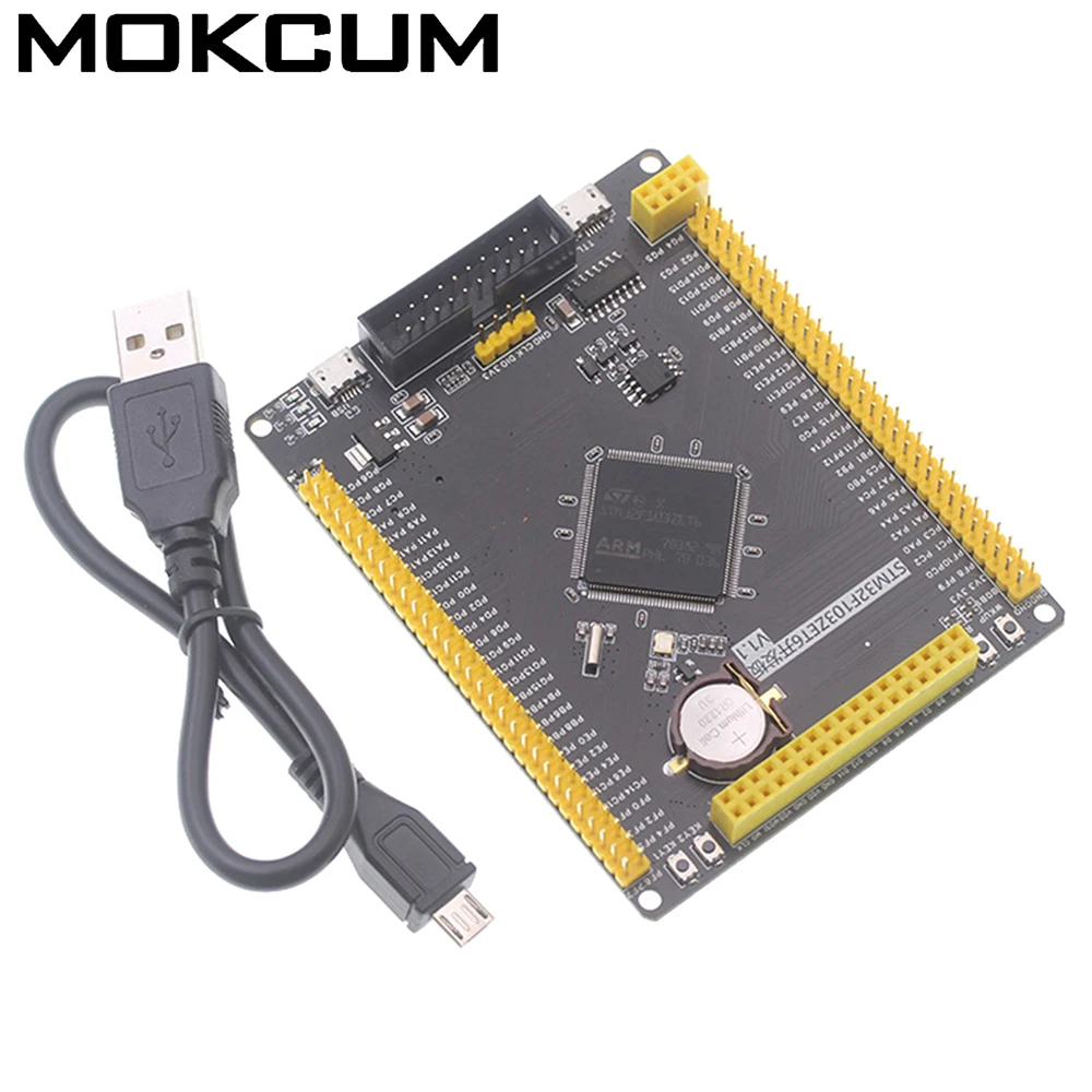 

Макетная плата STM32F103ZET6 ARM STM32F103, программируемый USB контроллер MCU, системная плата STM32 Cortex-M4 W25Q16 Flash