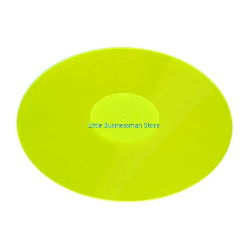 12-Zoll-Plattenspielermatten aus Acryl mit fluoreszierenden Anti-Rutsch-Oberflächen für Schallplatten M76A – Detail 10