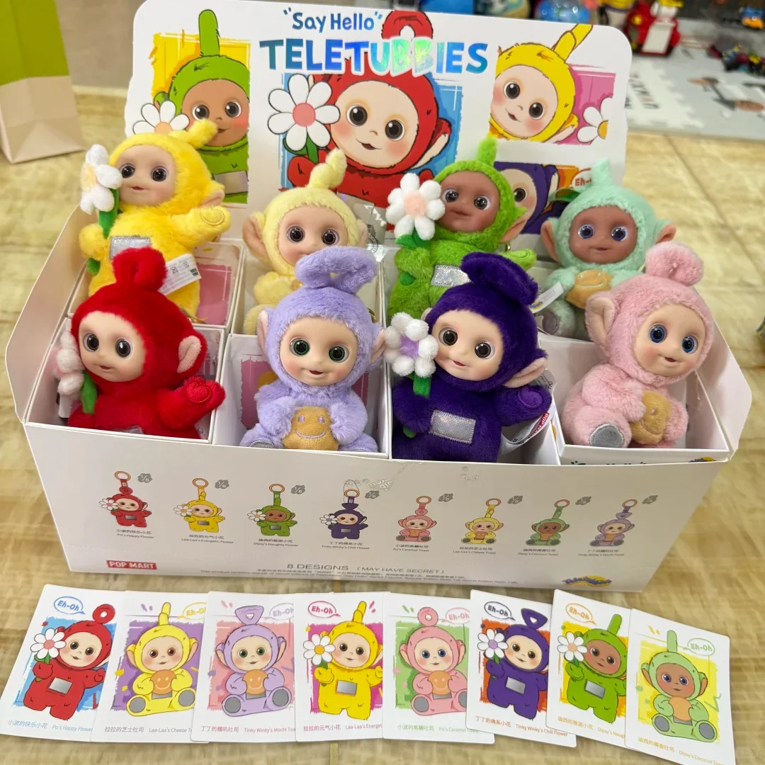 

POP MART Teletubbies Say Hello Series Handmade Blind Box Soft Plush Doll Collectible Surprise Toy Gift For Kids Anime Fans