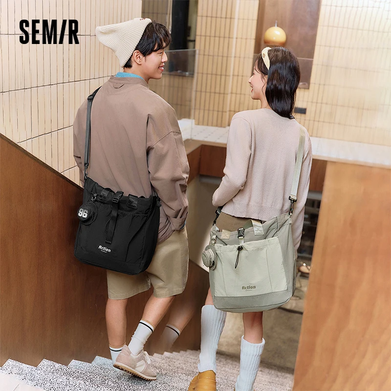 Semir – sac fourre-tout pour hommes, sac à bandoulière multifonction 2025, grande capacité pour Couples urbains en plein air, Look de voyage