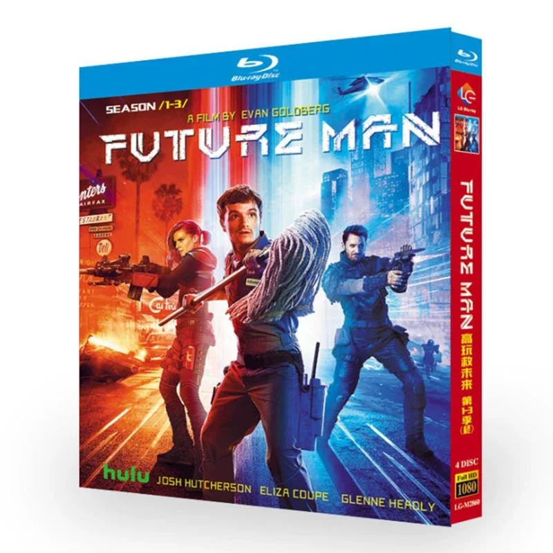 

Блю-рей диск «Мужчина будущего», сезоны 1-3