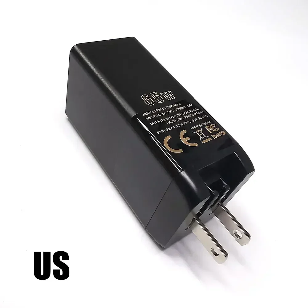 Imagem -04 - Carregador com Cabo Adaptador Tipo-c Fontes de Alimentação Completa para Pinecil Ferro de Solda Pps Celular ue Eua Reino Unido pd 65w Pine64-ac
