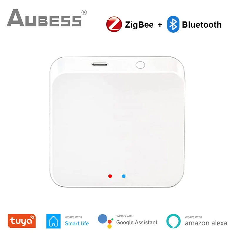 Tuya Zigbee Bluetooth Cửa Ngõ Trung Tâm Không Dây Thông Minh Nhà Cầu Cuộc Sống Thông Minh Ứng Dụng Điều Khiển Từ Xa ZigBee Cảm Biến Thông Qua Alexa Google Home