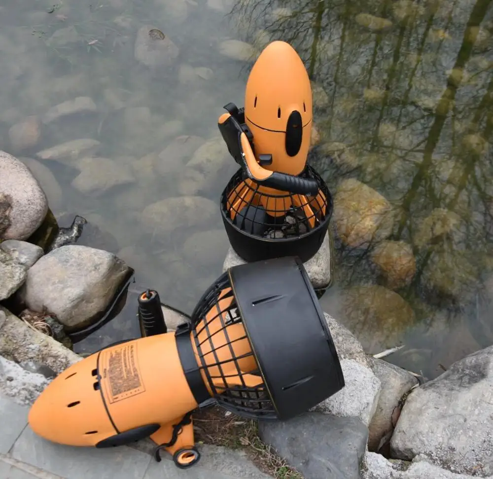 

Powerful 24V 300W 30M Deep Marine Electric Underwater Sea Scooter For Diving,Snorkeling