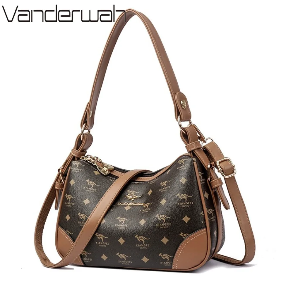 

Genuine Brand High Quality Pu Leather Small Shoulder Bags for Women Messenger Bags with Strap Designer Crossbody Bag Sac AMain