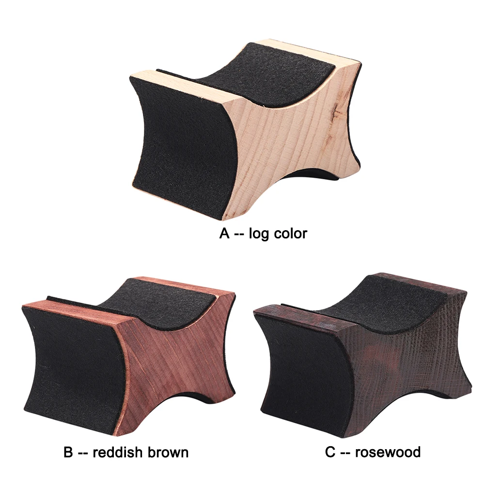 2 في 1 الغيتار الرقبة الراحة دعم خشبية Luthier الغيتار القيثارة حامل رف قوس الآلات الوترية الملحقات