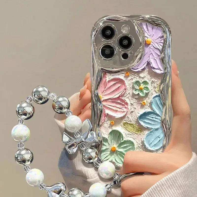 Fresh flowers Phone Case For Samsung Galaxy A56 A57 A36 A26 A16 A06 A55 A35 A25 A15 A54 A24 A33 A32 A51 A52 A53 A71 A72 soft