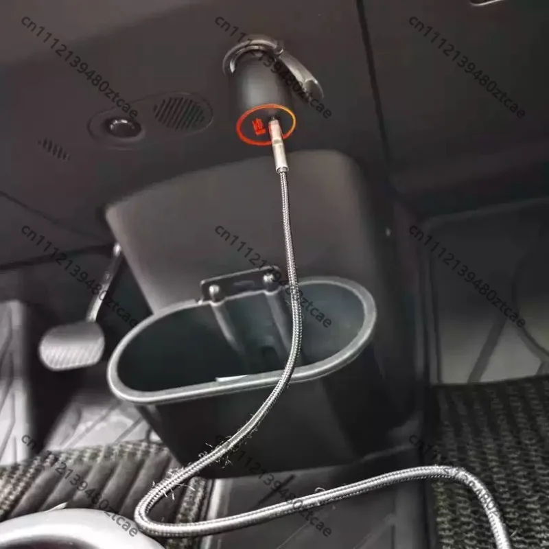 Automobile Built-in Power Supply Socket Module Indoor Vehicle Electronic Equipment Spare Installation Parts